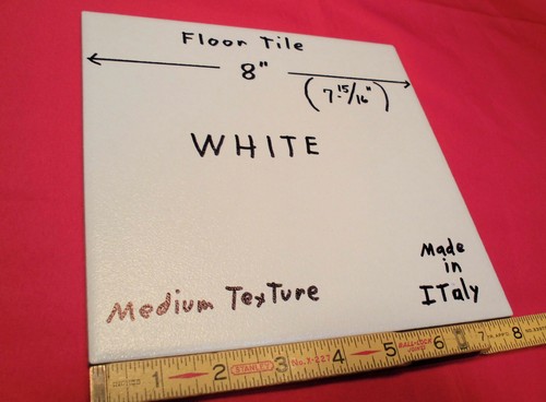White ceramic floor - pc.,